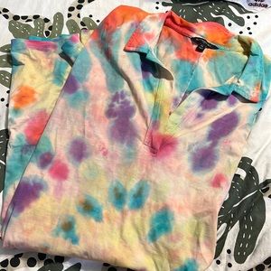 Banana republic tie die Dress